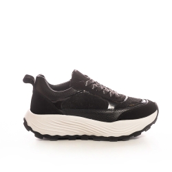 Black Platform Sneakers for Women