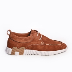 Елегантни мъжки кафяви мокасини VOETTI - комфорт и стил!