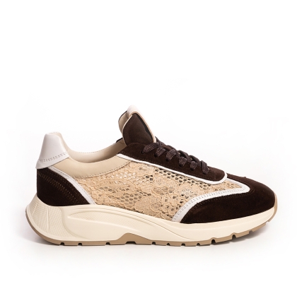 Women's Suede Lace Sneaker