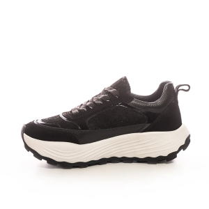 Black Platform Sneakers for Women