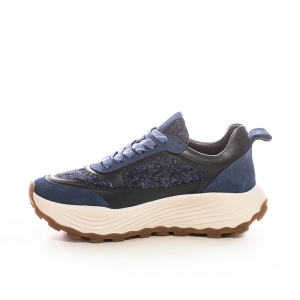 Black Platform Sneakers for Women