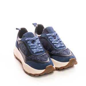 Black Platform Sneakers for Women