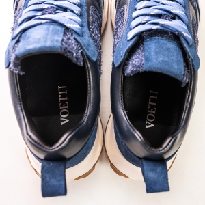 Black Platform Sneakers for Women
