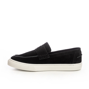 Black Suede Loafer Sneaker