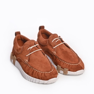 Елегантни мъжки кафяви мокасини VOETTI - комфорт и стил!