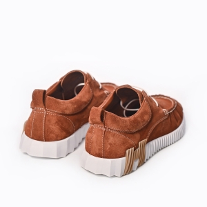 Елегантни мъжки кафяви мокасини VOETTI - комфорт и стил!