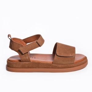 Suede Adjustable Strap Comfort Sandals