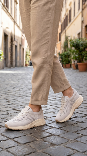 VOETTI Перфорирани Дамски Маратонки - стил и комфорт във всяка стъпка!